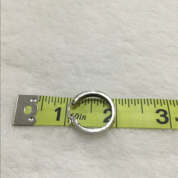 925 Sterling Silver and 10k gold hoop earrings - Picture 3 of 3